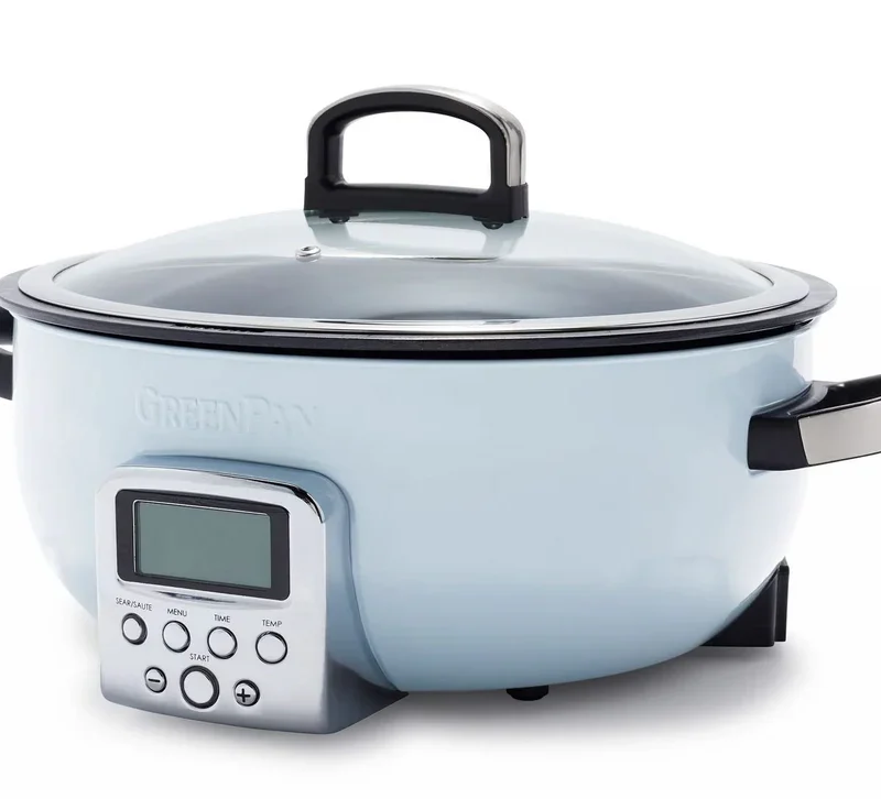 GreenPan Omnicooker - 5.7 liter - Blue Haze - Ceramic non-stick coating
