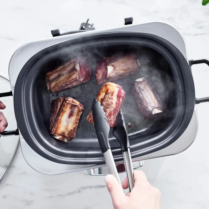 GreenPan Slowcooker - 6.0 liter - Black - Ceramic non-stick coating - Image 7
